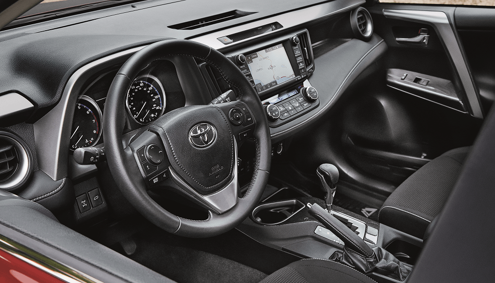 Toyota RAV4 Interior Safety Technology 