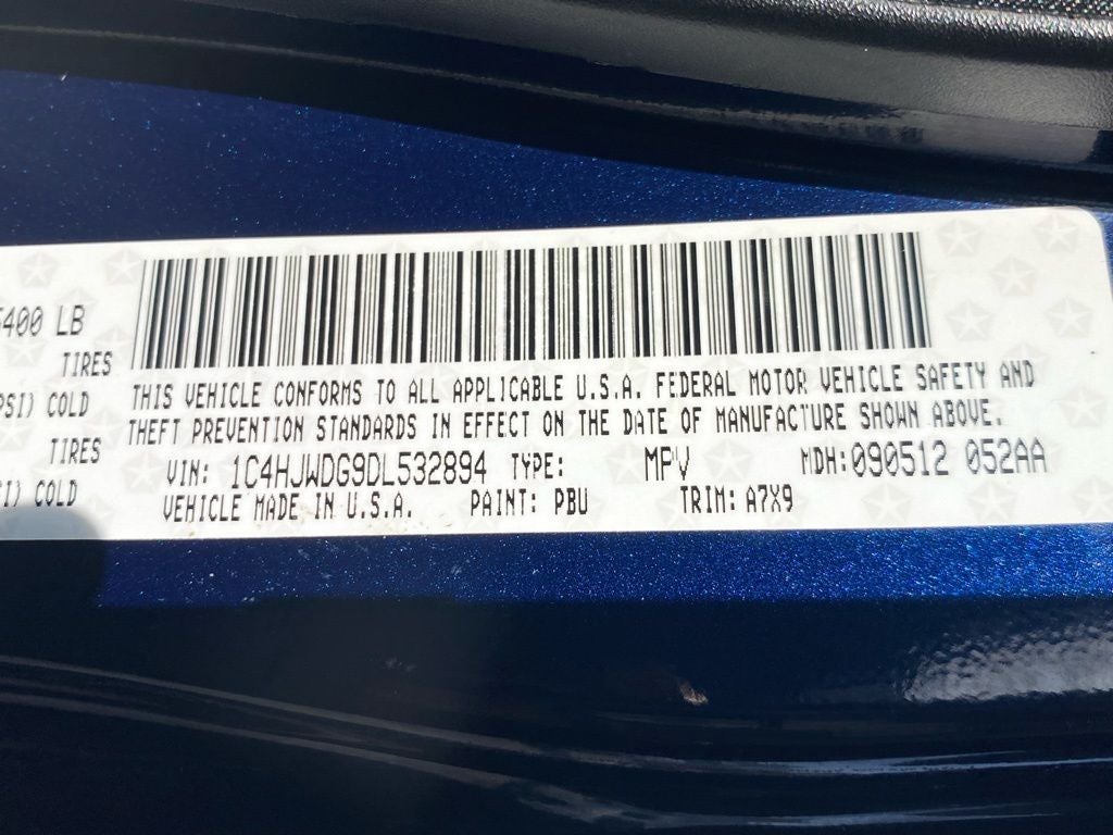 2013 Jeep Wrangler Sport