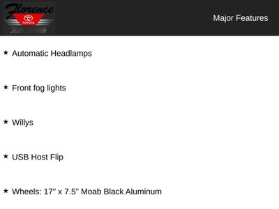 2020 Jeep Wrangler Unlimited Willys