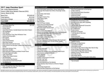 2017 Jeep Cherokee Altitude