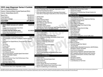 2023 Jeep Wagoneer Series II Carbide