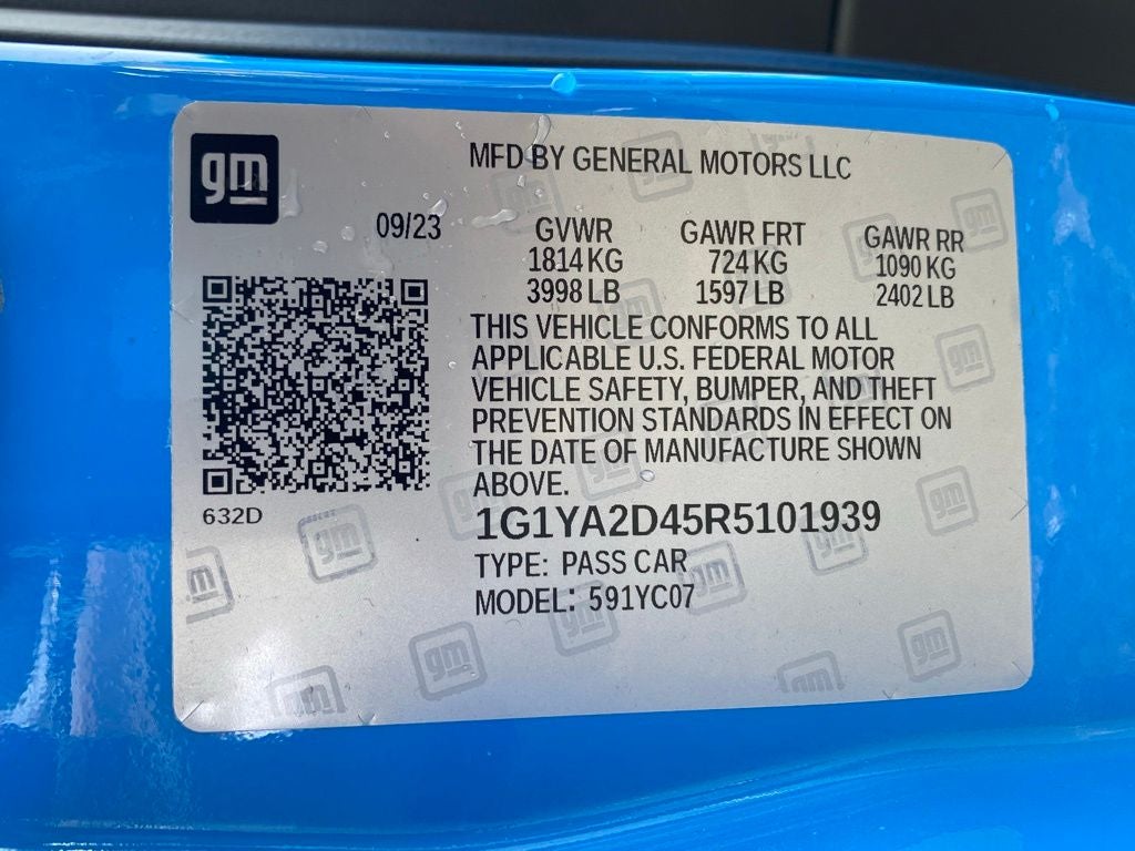 2024 Chevrolet Corvette 1LT