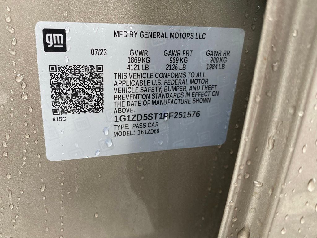 2023 Chevrolet Malibu LT 1LT