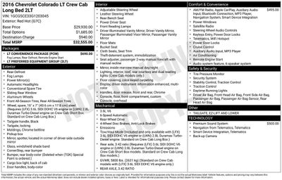 2016 Chevrolet Colorado LT