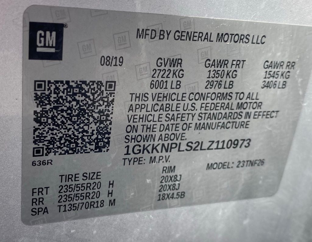 2020 GMC Acadia Denali