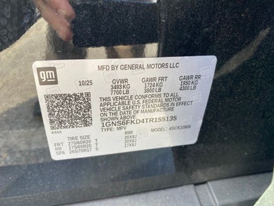 2026 Chevrolet Suburban Premier