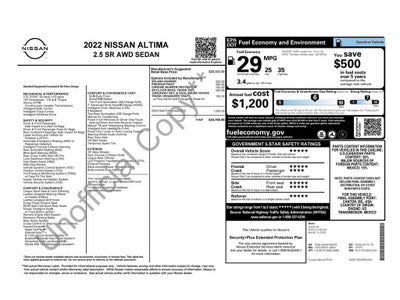 2022 Nissan Altima 2.5 SR