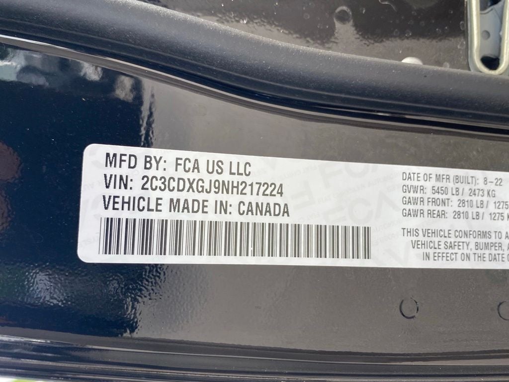 2022 Dodge Charger R/T Scat Pack