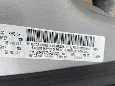 2016 Dodge Grand Caravan SXT