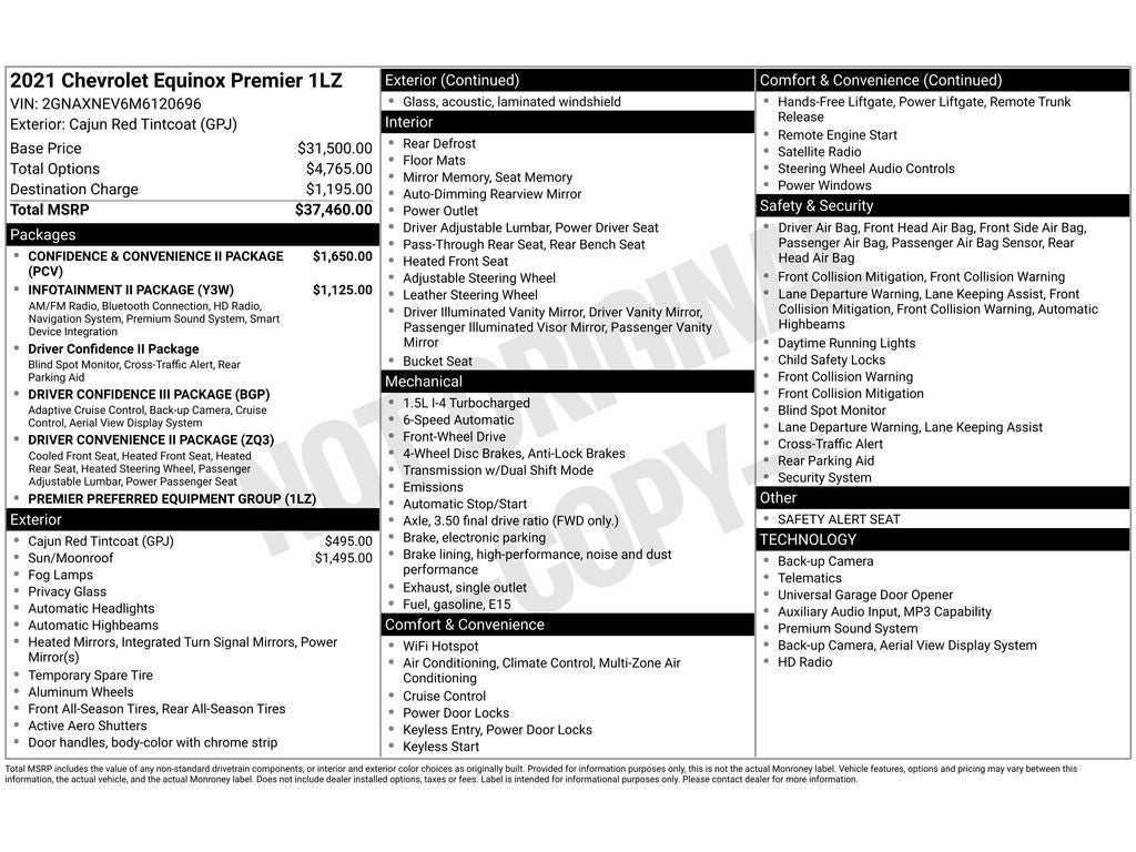 2021 Chevrolet Equinox Premier