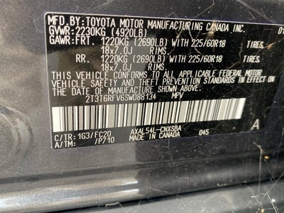 2025 Toyota RAV4 Hybrid SE