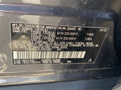 2020 Toyota RAV4 XLE