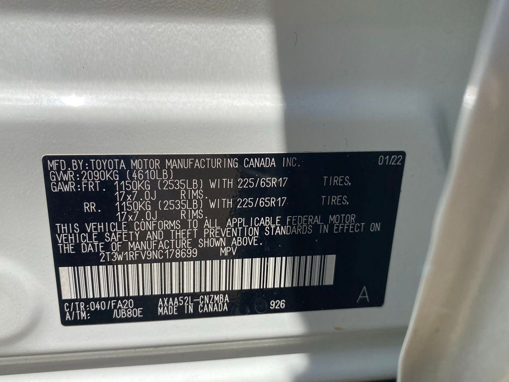 2022 Toyota RAV4 XLE