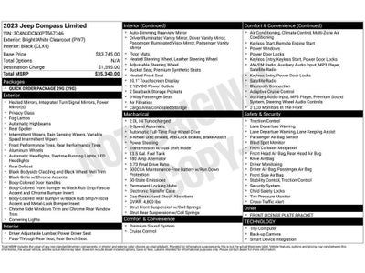 2023 Jeep Compass Limited