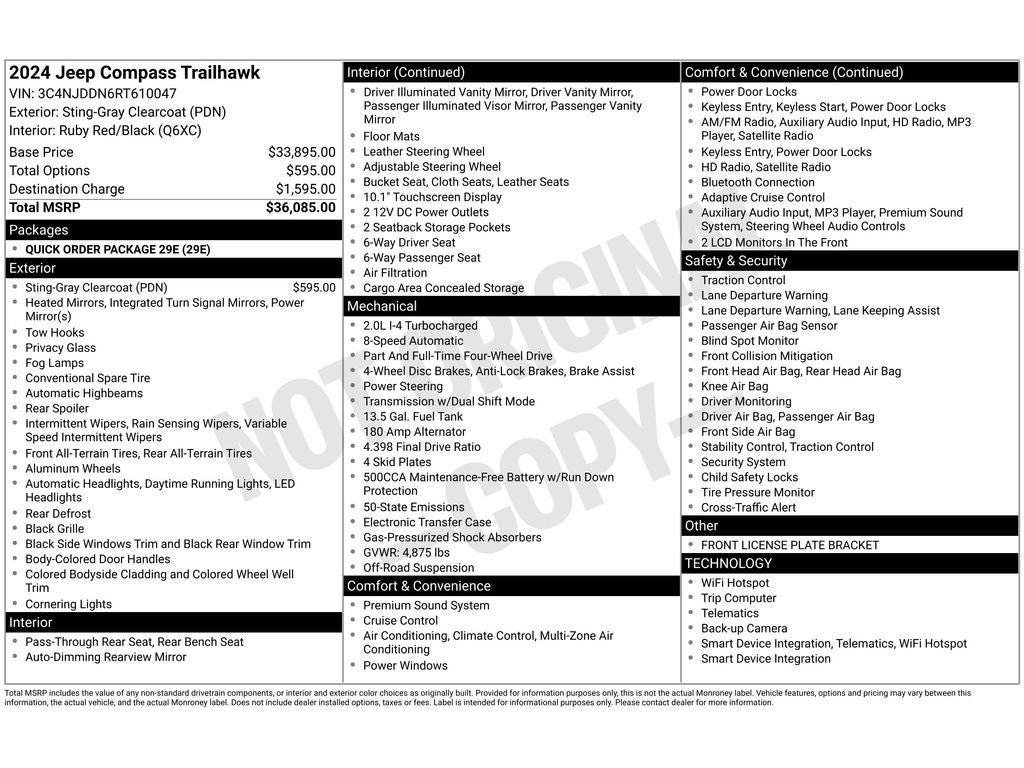 2024 Jeep Compass Trailhawk