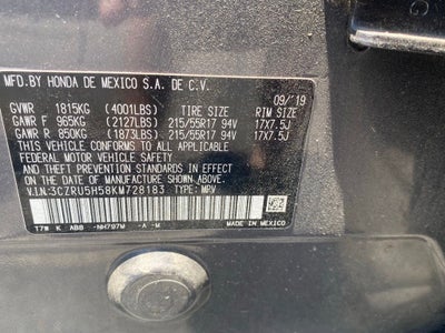 2019 Honda HR-V EX