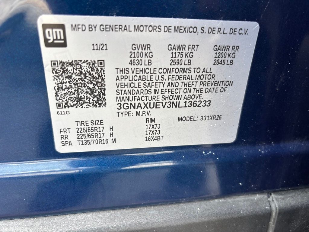 2022 Chevrolet Equinox LT