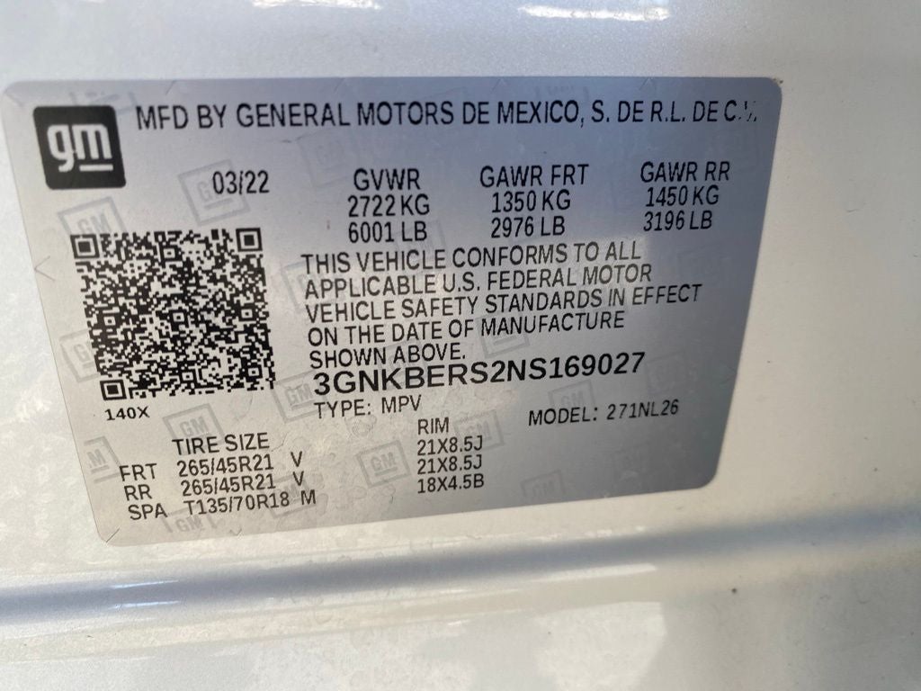 2022 Chevrolet Blazer RS