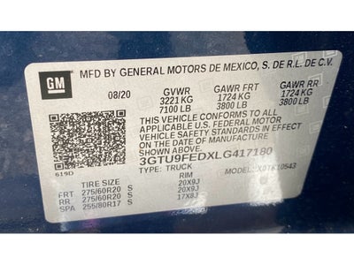 2020 GMC Sierra Denali