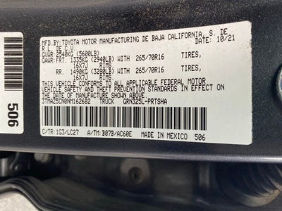 2022 Toyota Tacoma TRD Off-Road V6