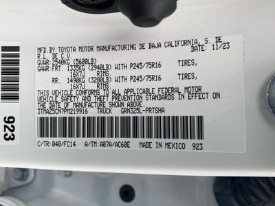 2023 Toyota Tacoma SR5 V6