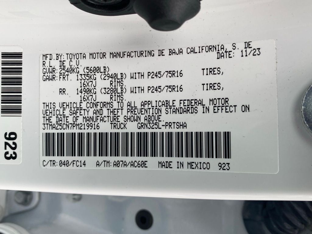 2023 Toyota Tacoma SR5 V6