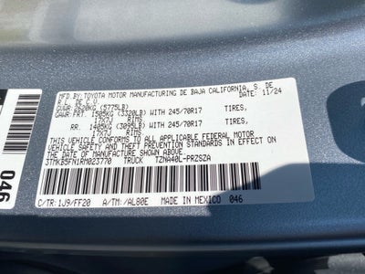 2024 Toyota Tacoma SR5