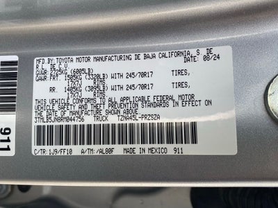 2024 Toyota Tacoma SR5