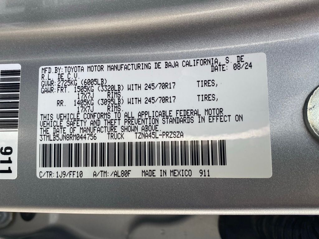 2024 Toyota Tacoma SR5