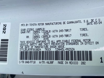 2024 Toyota Tacoma SR5