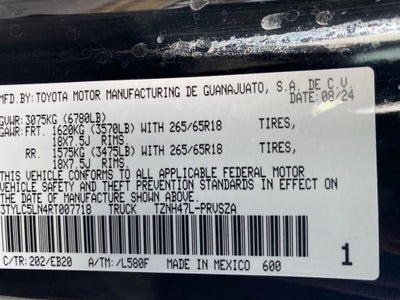 2024 Toyota Tacoma Hybrid Limited