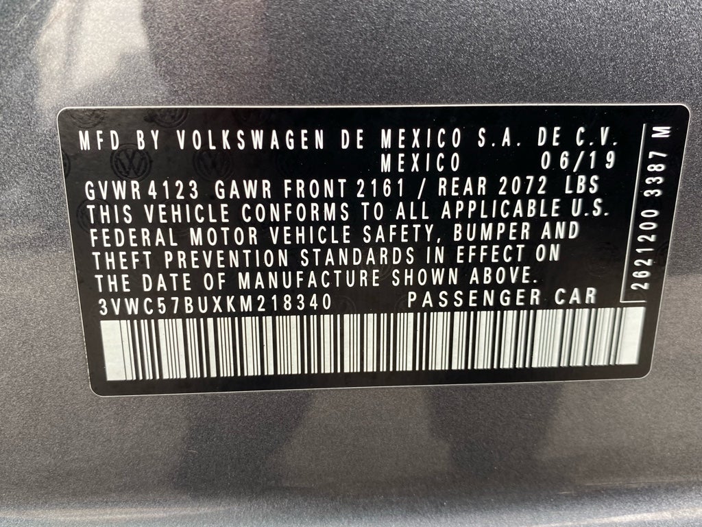 2019 Volkswagen Jetta S