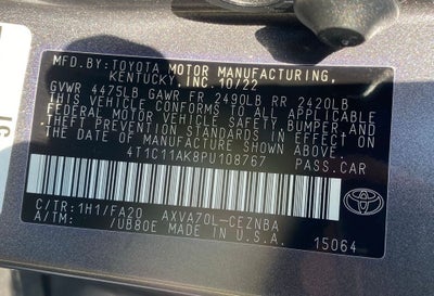 2023 Toyota Camry LE