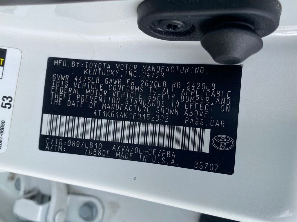 2023 Toyota Camry XSE