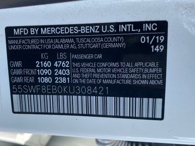 2019 Mercedes-Benz C-Class C 300 4MATIC®