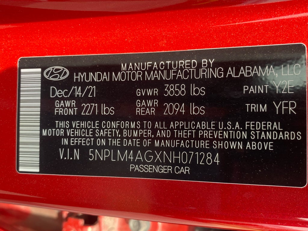 2022 Hyundai Elantra SEL