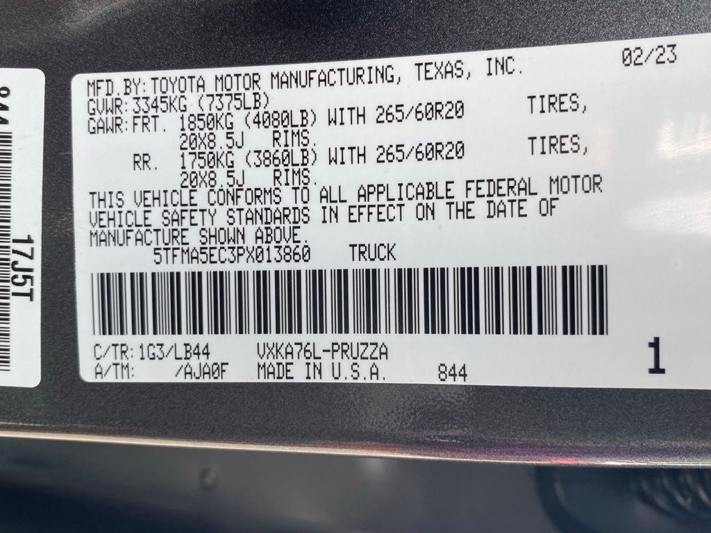 2023 Toyota Tundra 1794