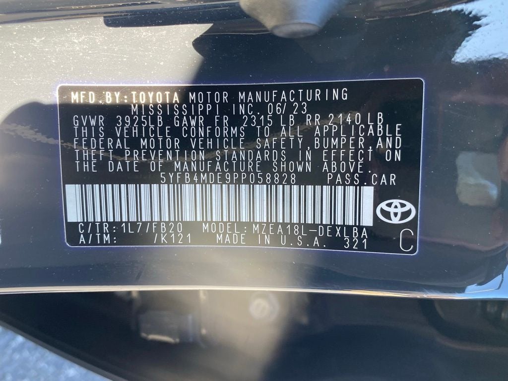 2023 Toyota Corolla LE