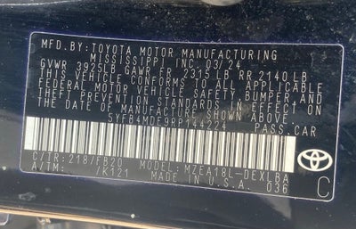 2024 Toyota Corolla LE