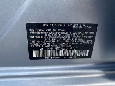 2021 Subaru Crosstrek Limited