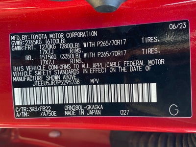 2023 Toyota 4Runner SR5