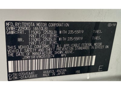 2019 Toyota RAV4 Limited