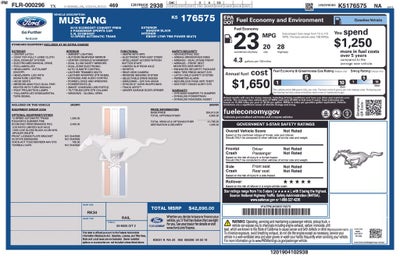 2019 Ford Mustang EcoBoost Premium