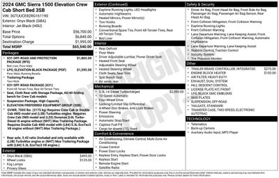 2024 GMC Sierra 1500 Elevation