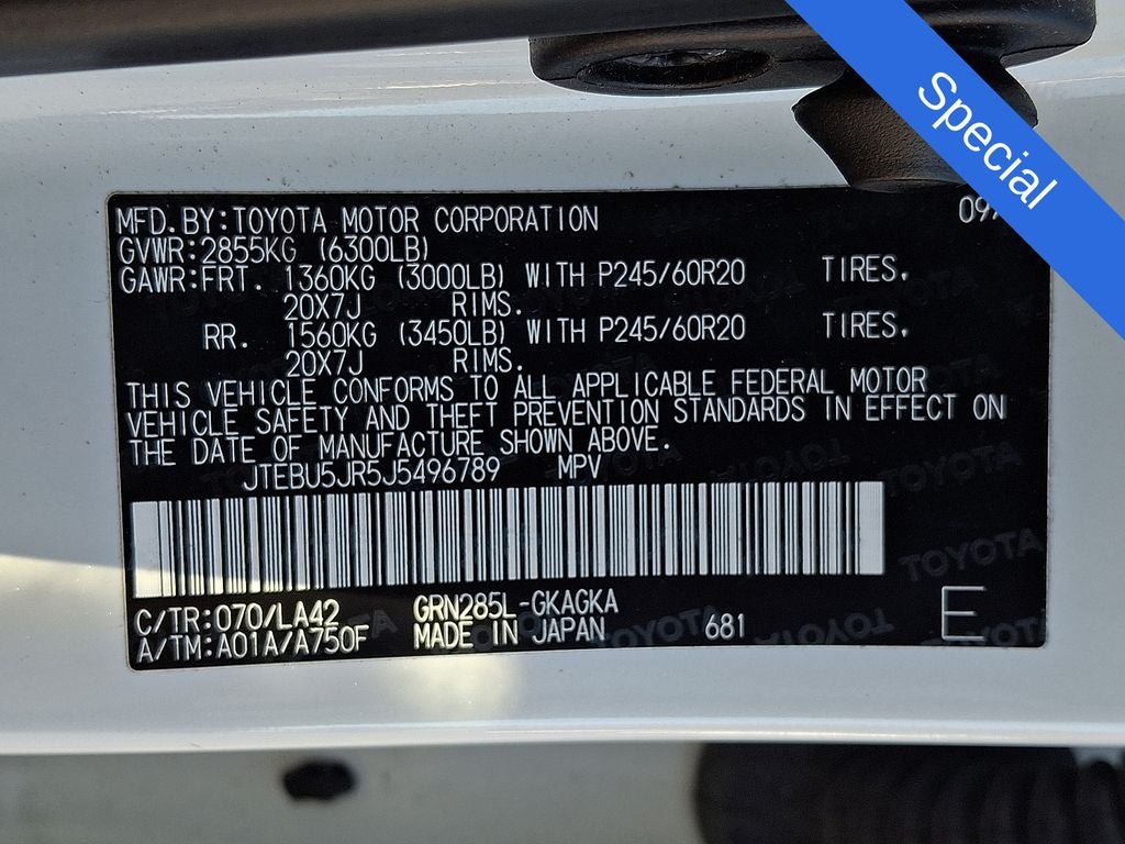 2018 Toyota 4Runner Limited