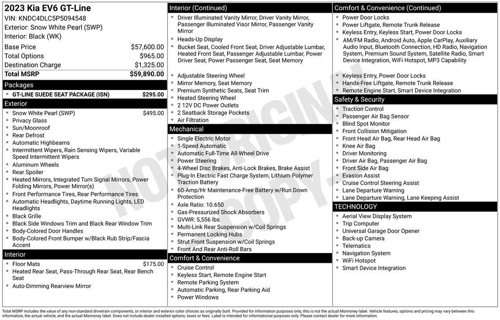 2023 Kia EV6 GT-Line