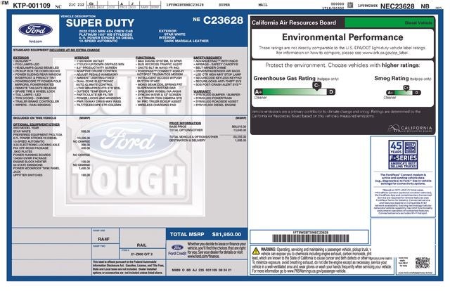 2022 Ford F-250SD Platinum