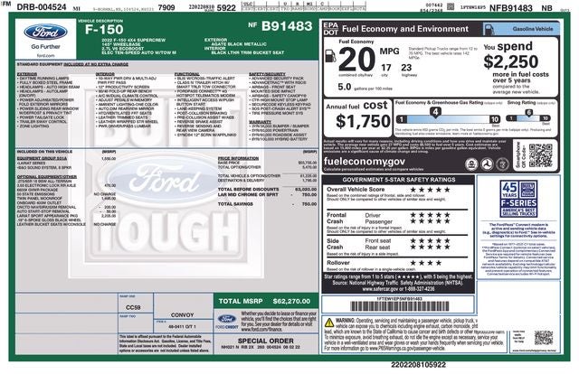 2022 Ford F-150 Lariat