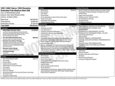 2021 GMC Sierra 1500 Elevation