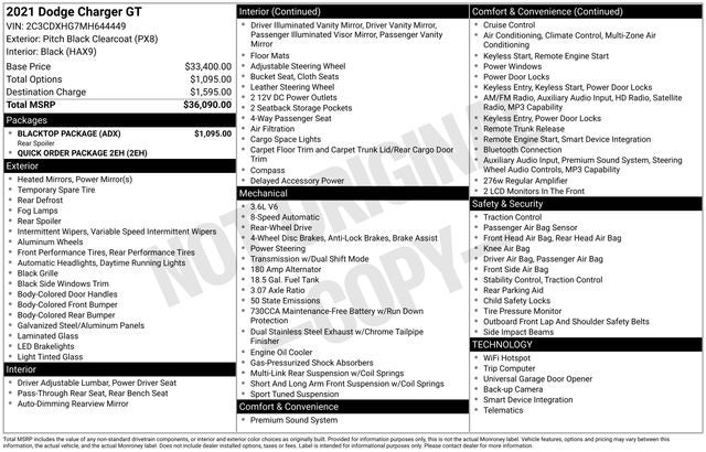 2021 Dodge Charger GT